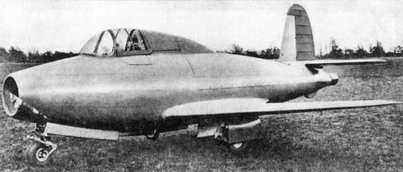 Gloster Pioneer taxi version  first British Jet plane